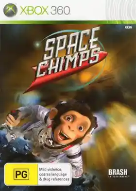 Space Chimps (USA) box cover front